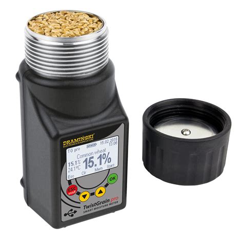 Draminski Twist Grain Moisture Meter, Field Pocket Size LCD